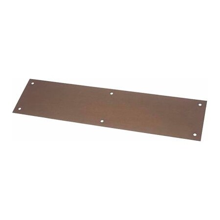 Yale Commercial Rockwood Push Plate, 4"L x 16"H, Oxidized Satin Bronze - Pkg Qty 3 85888